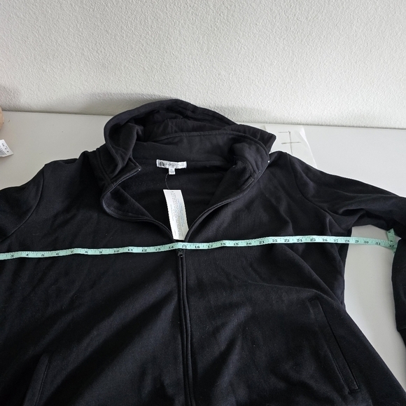 Bradford Exchange Women Hoodie Jacket 3X  Michelle Obama Graphics Black Full Zip - Picture 9 of 9